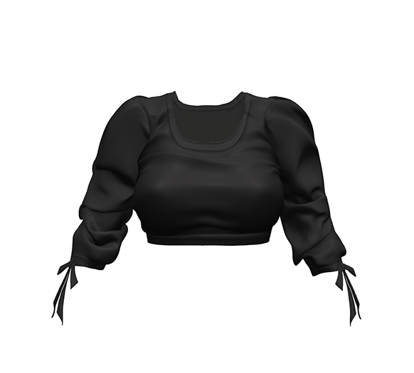 Second Life Marketplace *Just BECAUSE* Odessa Top 17Black Maitreya, Legacy and Kupra